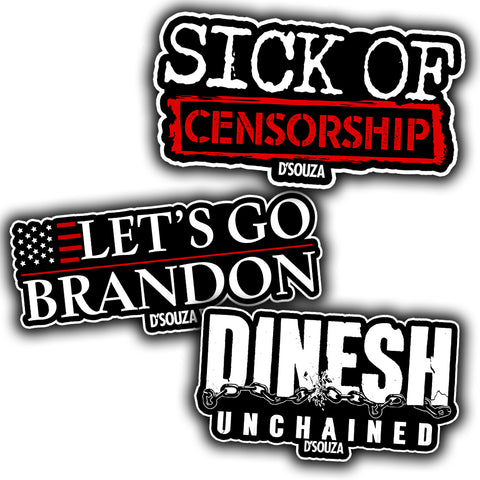 Sick of Censorship Sticker Pack
