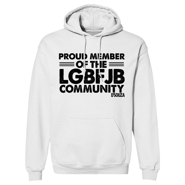 Proud Member Of The LGBFJB Community Black Print Outerwear
