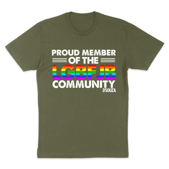 Proud Member Of The LGBFJB Community Rainbow Women's Apparel