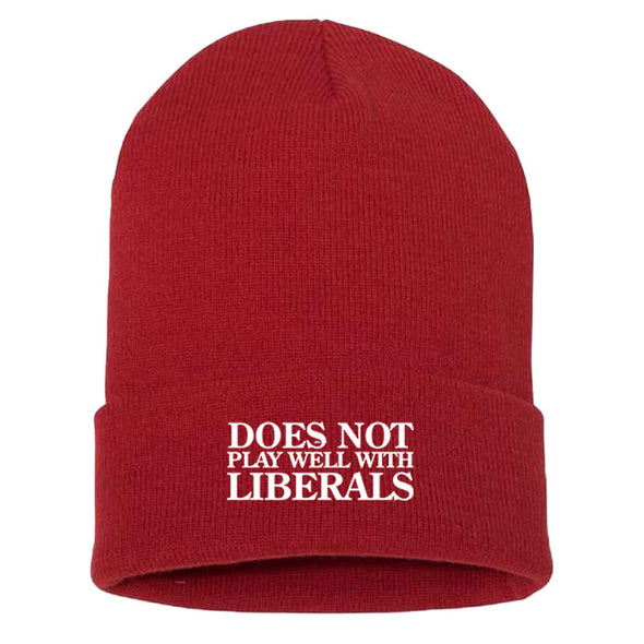 Does Not Play Will With Liberals Beanie