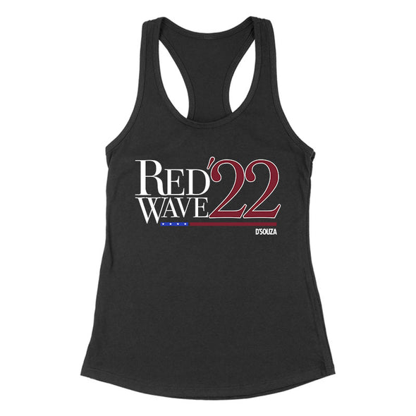 Red Wave 22 Text Based Women's Apparel