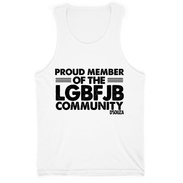 Proud Member Of The LGBFJB Community Black Print Men's Apparel