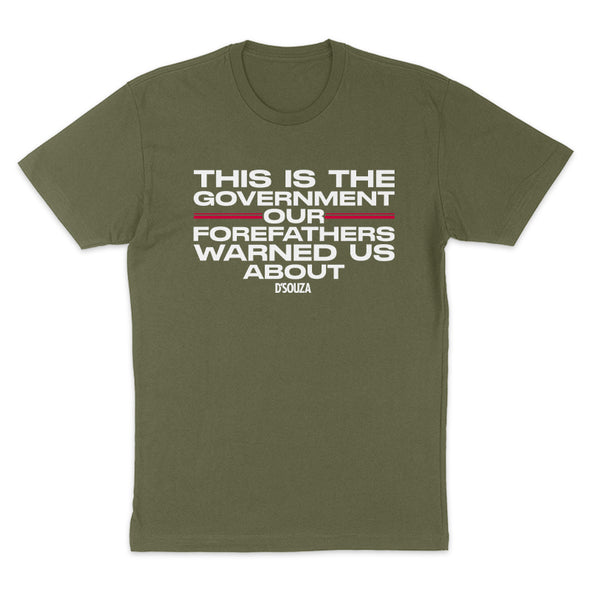 This Is The Government Text Men's Apparel