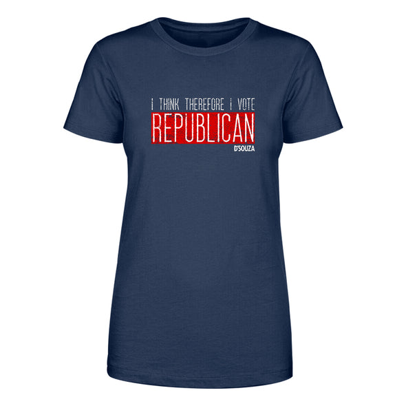 I Think Therefore I Vote Women's Apparel