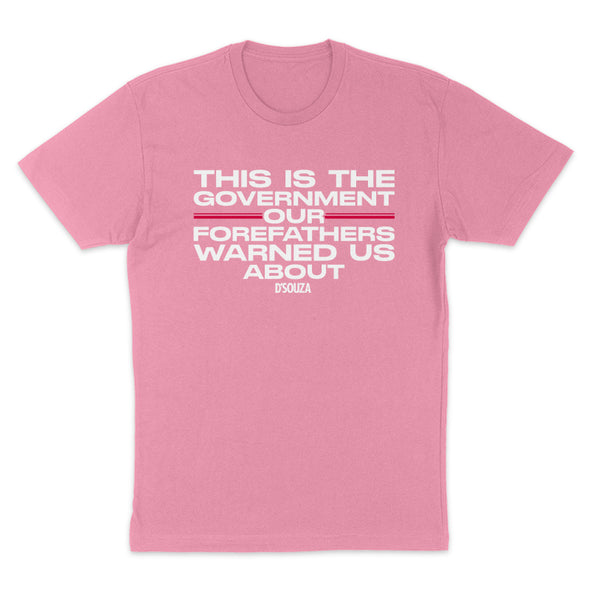 This Is The Government Text Women's Apparel