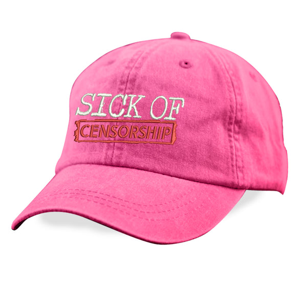 Sick Of Censorship Hat