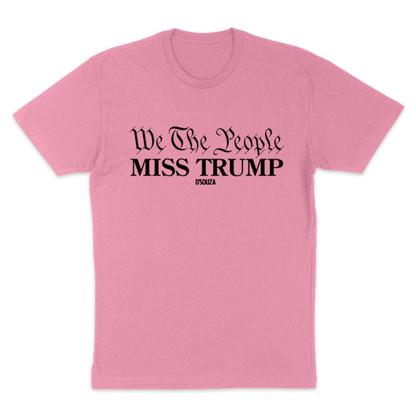 $20 Best Seller | We the people Miss Trump Black Print Unisex T-Shirt