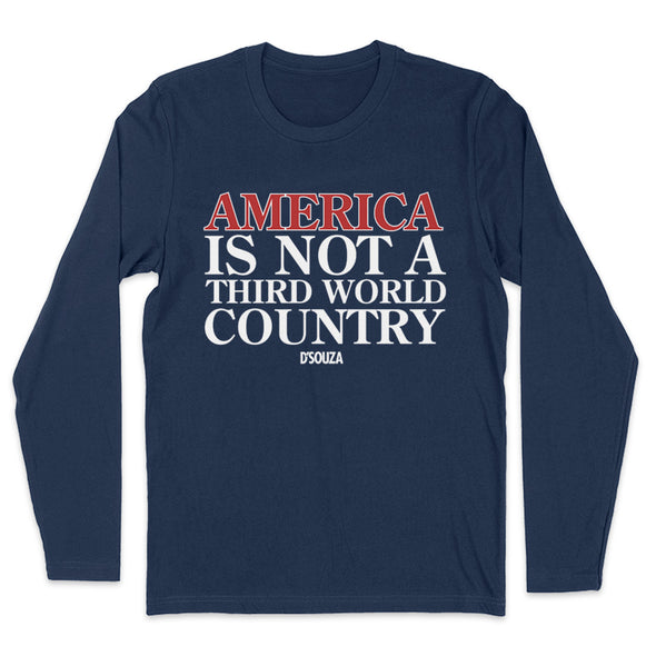 America Is Not A Third World Country Men's Apparel