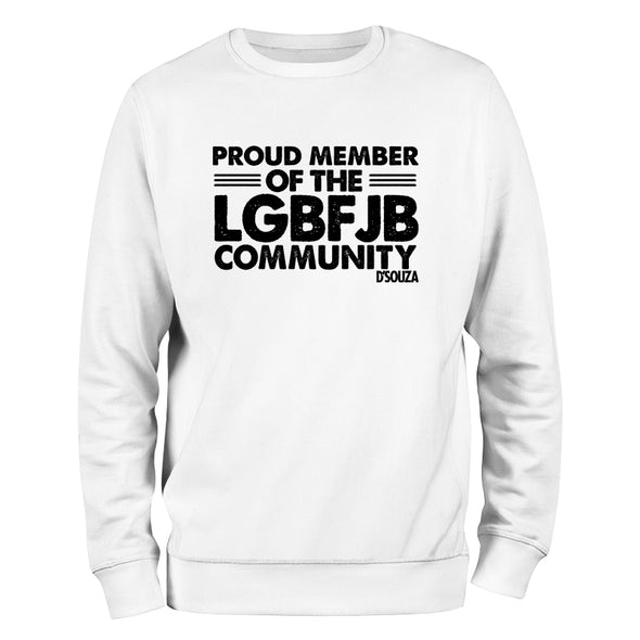Proud Member Of The LGBFJB Community Black Print Outerwear