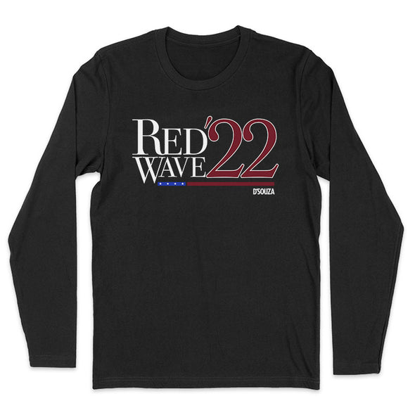 Red Wave 22 Text Based Men's Apparel