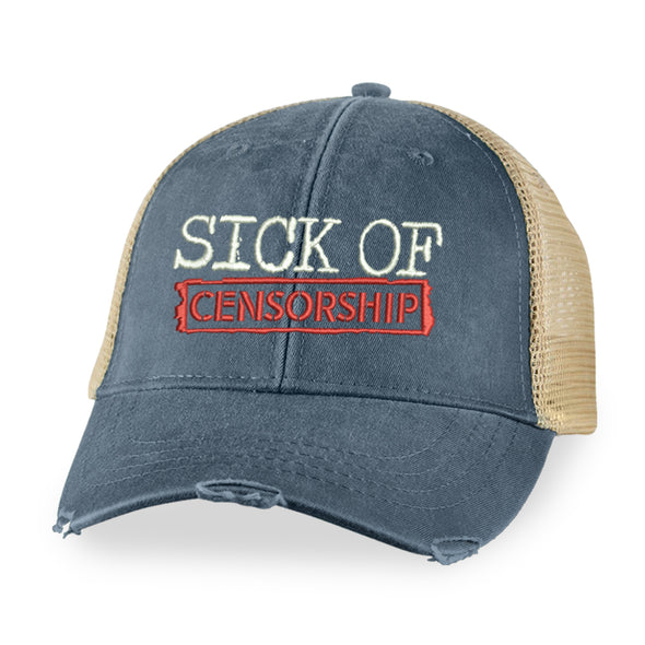 Sick Of Censorship Hat