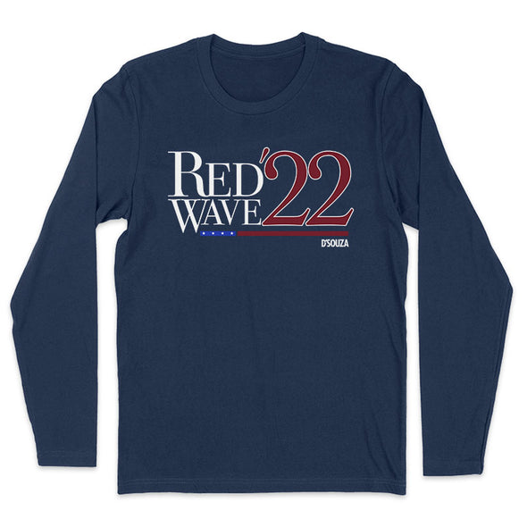 Red Wave 22 Text Based Men's Apparel